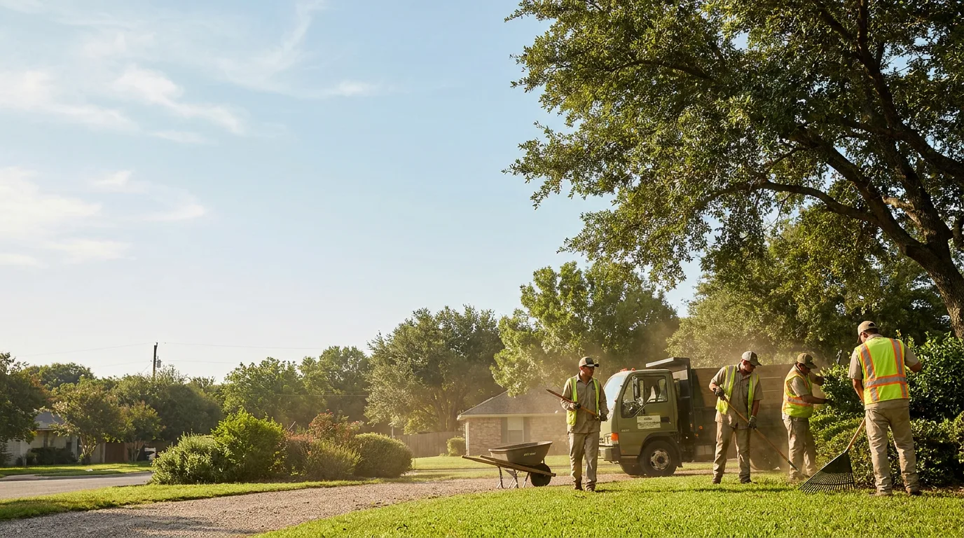 Landscaping in Santa Maria, TX near me
